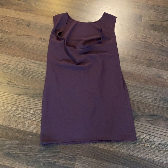 BB Dakota Purple Sleeveless Shift Dress 0 EUC - Picture 4 of 8